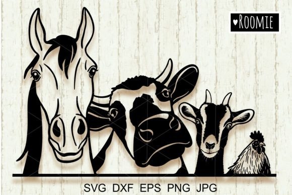 Download Farm Animals Svg for Cricut, Cow Horse - Svg for cricut Collection